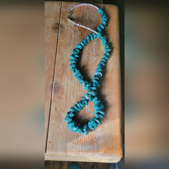 Vintage authentic turquoise necklace - Picture 2 of 4